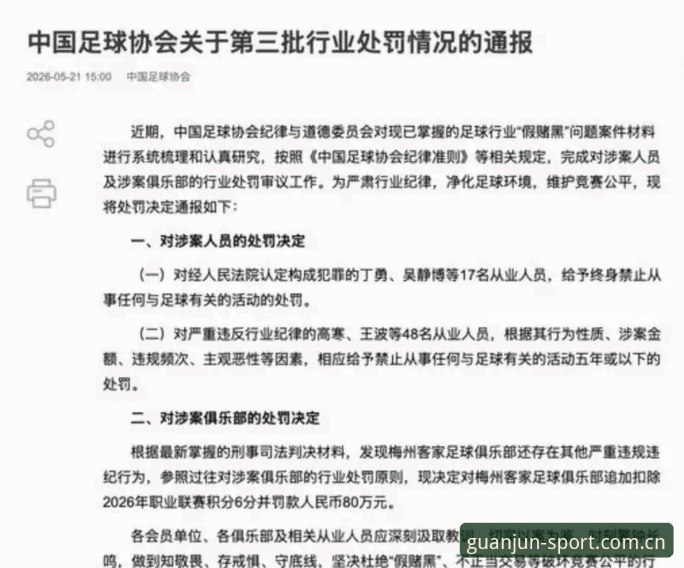4步看懂足协第三批禁足名单：17人终身禁足、48人限业，冠军体育官网下载后这样梳理
